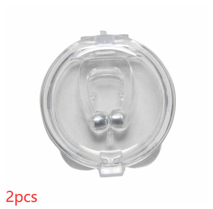 Mini Magnetic Anti-snoring Silicone Nose Clip Mini Magnetic Anti-snoring Silicone Nose Clip